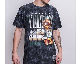 Triko Mitchell & Ness Champions Tie Dye Tee Boston Celtics Black