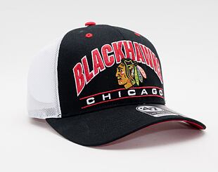 Kšiltovka '47 Brand NHL Chicago Blackhawks Top Corner ’47 MVP DP Black