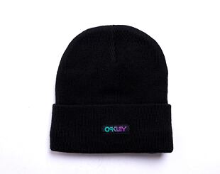 Kulich Oakley B1B Gradient Patch Beanie - Black