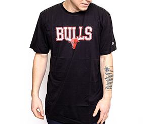 Triko New Era NBA Bball Hoop Graphic Tee Chicago Bulls Black