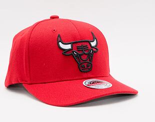 Kšiltovka Mitchell & Ness Team Ground 2.0 Stretch Snapback Chicago Bulls Red