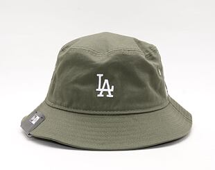 Klobouk New Era Team Tab Tapered Bucket Los Angeles Dodgers New Olive