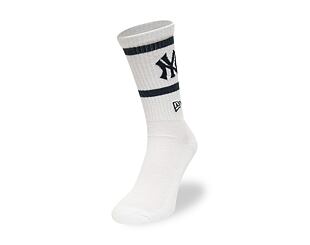 Ponožky New Era MLB Premium New York Yankees White