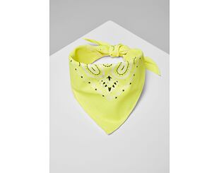 Šátek Urban Classics Bandana Neonyellow