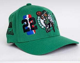 Mitchell & Ness Team Ground 2.0 Stretch Snapback Boston Celtics Green NBA 2022 Finals "Art Pieces"