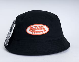 Klobouk Von Dutch Phoenix Bucket Cotton Twill Black