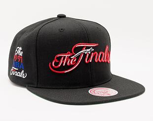 Kšiltovka Mitchell & Ness The Finals Snapback Chicago Bulls Black