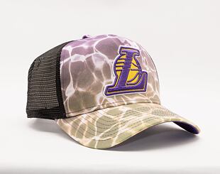 Kšiltovka New Era 9FORTY A-Frame Trucker NBA Summer City Los Angeles Lakers Snapback Pool Camo