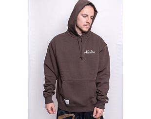 Mikina New Era Heritage Oversized Hoody Brown / Off White