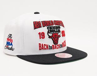 Kšiltovka Mitchell & Ness Back To 93 Snapback Hwc Chicago Bulls White / Black