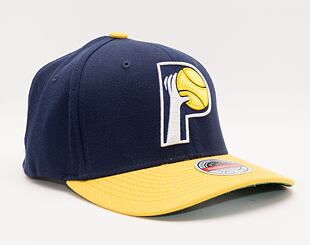 Kšiltovka Mitchell & Ness Team 2 Tone 2.0 Stretch Snapback Hwc Indiana Pacers Navy / Yellow