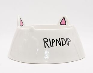 Miska pro psy Rip & Dip Lord Nermal Pet Bowl White