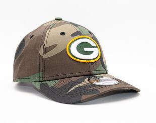 Kšiltovka New Era 9FORTY NFL Camo Green Bay Packers Woodland Camo