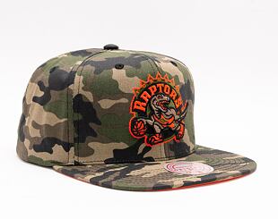 Kšiltovka Mitchell & Ness NEON CAMO POP SNAPBACK HWC Toronto Raptors Camo