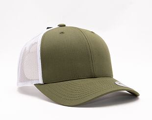 Kšiltovka Yupoong Retro Trucker 2-Tone Buck Green/White