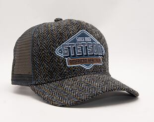 Kšiltovka Stetson Trucker Cap Harris Tweed