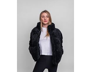 Dámská Bunda Karl Kani OG Fuzzy Corduroy Puffer Jacket black