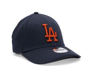 Dětská kšiltovka New Era 9FORTY Kids MLB League Essential Los Angeles Dodgers Navy / Brown