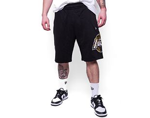 Kraťasy New Era Team Logo Oversized Shorts Los Angeles Lakers Black / Purple