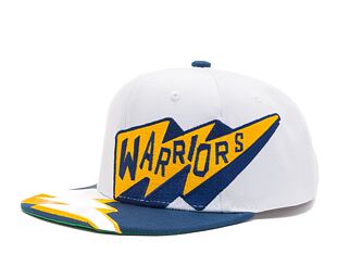 Kšiltovka Mitchell & Ness FAST TIMES SNAPBACK HWC GOLDEN STATE WARRIORS White