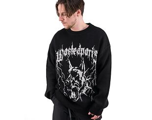 Svetr Wasted Paris Sweater Spike Black
