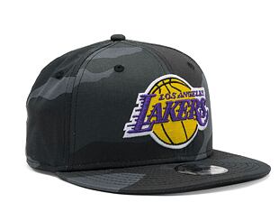 Dětská kšiltovka New Era 9FIFTY Kids NBA Y Team Camo Los Angeles Lakers Midnite Camo