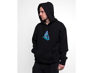 Mikina HUF Based Triple Triangle Hoodie Black