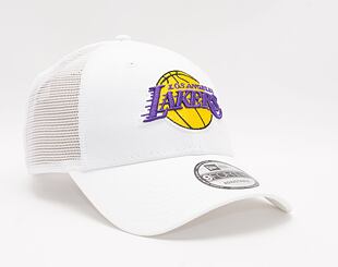 Kšiltovka New Era 9FORTY Trucker NBA Home Field Los Angeles Lakers White / Yellow