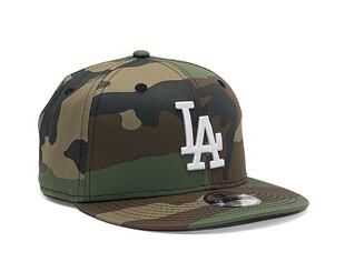 Dětská kšiltovka New Era 9FIFTY Kids MLB Team Camo Los Angeles Dodgers Woodland Camo