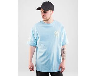 Triko New Era MLB Pastel Oversized Tee New York Yankees Pastel Blue / Off White