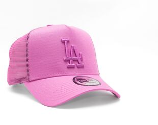 Kšiltovka New Era 9FORTY A-Frame Trucker MLB Tonal Mesh Los Angeles Dodgers Wild Rose Pink