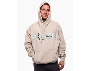 Mikina Karl Kani College Signature Os Hoodie off white