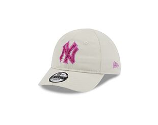 Dětská Kšiltovka New Era 9FORTY Kids MLB Boucle New York Yankees Stone / Pink