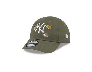 Dětská Kšiltovka New Era 9FORTY Kids MLB Outdoor New York Yankees New Olive / White
