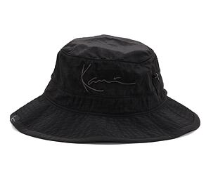 Klobouk Karl Kani Signature Fisherman Hat Anthracite