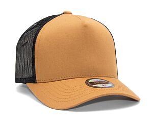 Kšiltovka State of WOW UPFRONT Reed Trucker Cap Camel/Black