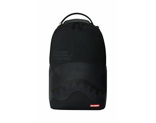 Batoh Sprayground Shark Central: 2.0: Black On Black DLXSV Backpack