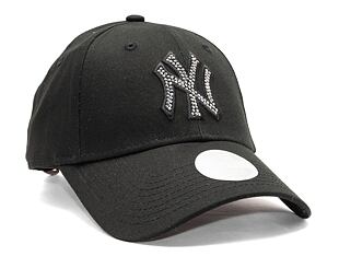 Dámská Kšiltovka New Era 9FORTY Womens MLB Diamante New York Yankees Black