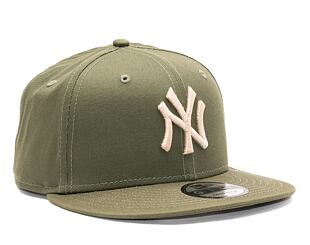 Kšiltovka New Era 9FIFTY MLB League Essential New York Yankees Olive / Stone