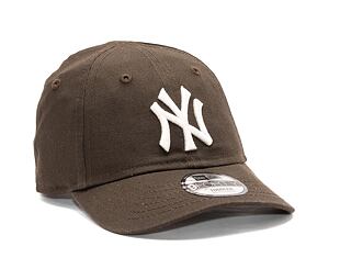 Dětská Kšiltovka New Era 9FORTY Kids MLB League Essential New York Yankees Dark Brown / Off White