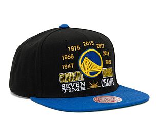 Kšiltovka Mitchell & Ness Nba Champ Is Here Snapback Golden State Warriors Black