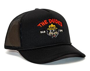 Kšiltovka The Dudes Trucker Cap Black