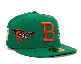 Kšiltovka New Era 59FIFTY MLB Coops All Over Print Baltimore Orioles Cooperstown Team Color