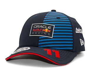 Kšiltovka New Era 9FORTY Driver Cap - Sergio Perez - Red Bull F1 - Night Sky Blue / Hot Red