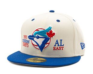 Kšiltovka New Era 59FIFTY MLB 93 Division Toronto Blue Jays - Off White