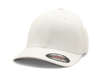 Kšiltovka Yupoong Flexfit - Flexfit Wooly Combed - White