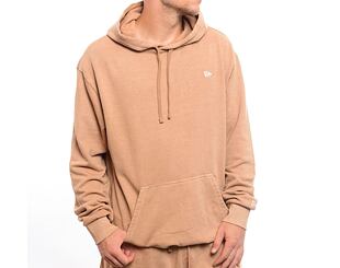 Mikina New Era Washed Oversized Hoody - Orange / White