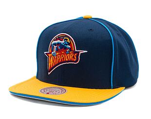 Kšiltovka Mitchell & Ness - Golden State Warriors - Pipe Snapback Hwc - Navy