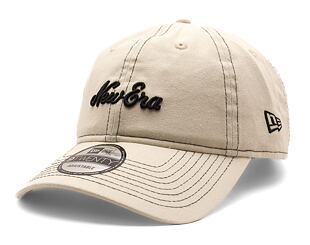 Kšiltovka New Era - Branded Contrast stitch 9TWENTY - Ivory / Black