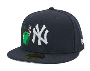 Kšiltovka New Era - MLB Food Icon 59FIFTY - NY Yankees - Navy / White